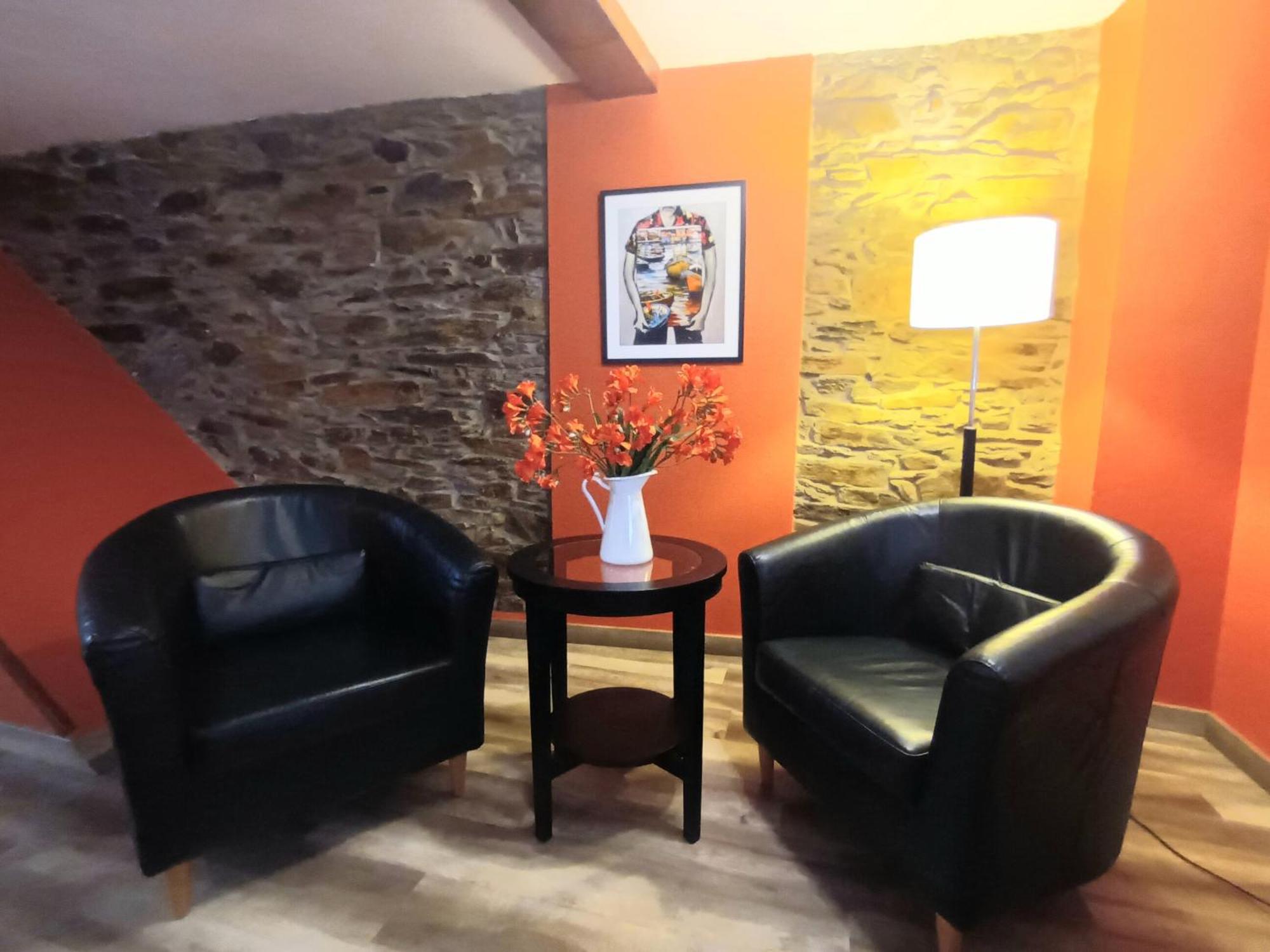 Apartamentos La Casa Del Pintor Cudillero Quarto foto